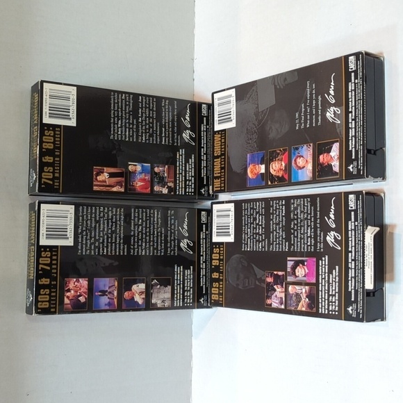 Buena Vista The Johnny Carson Collection VHS Box Set of 4 Tapes - Picture 12 of 14